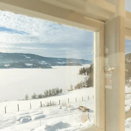 The Blue At Vevstogo - Cosy Bedroom With A Mesmerizing View, Sauna And Eco Living In An Old School House *