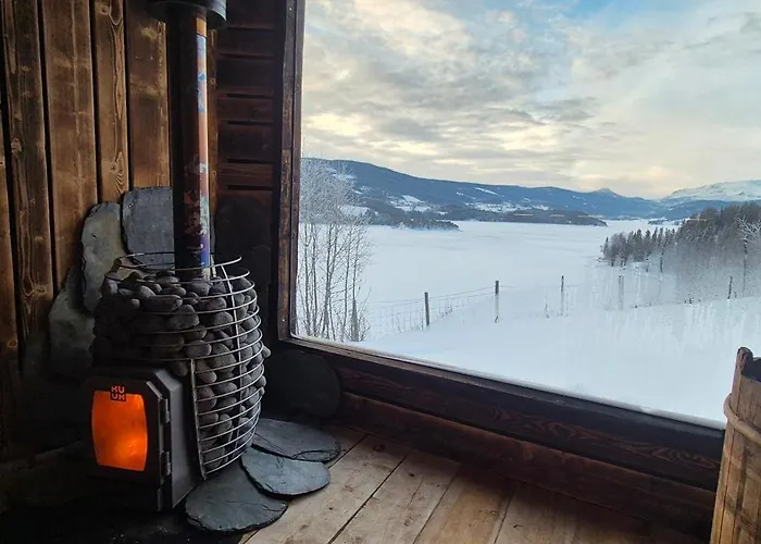 The Blue At Vevstogo - Cosy Bedroom With A Mesmerizing View, Sauna And Eco Living In An Old School House