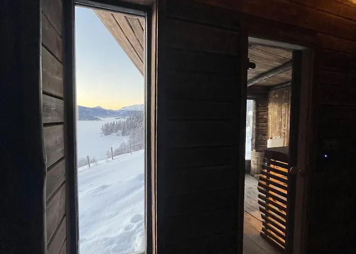 The Blue At Vevstogo - Cosy Bedroom With A Mesmerizing View, Sauna And Eco Living In An Old School House * Vestre Slidre