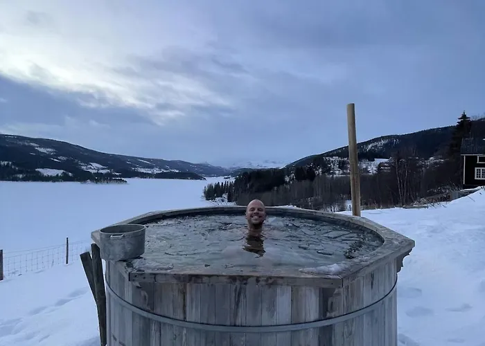 The Blue At Vevstogo - Cosy With A Mesmerizing View, Sauna And Eco Living In An Old School House * Vestre Slidre